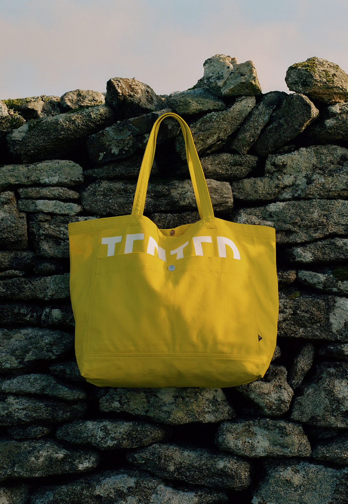 Market tote, Heavyweight Canvas, Yellow