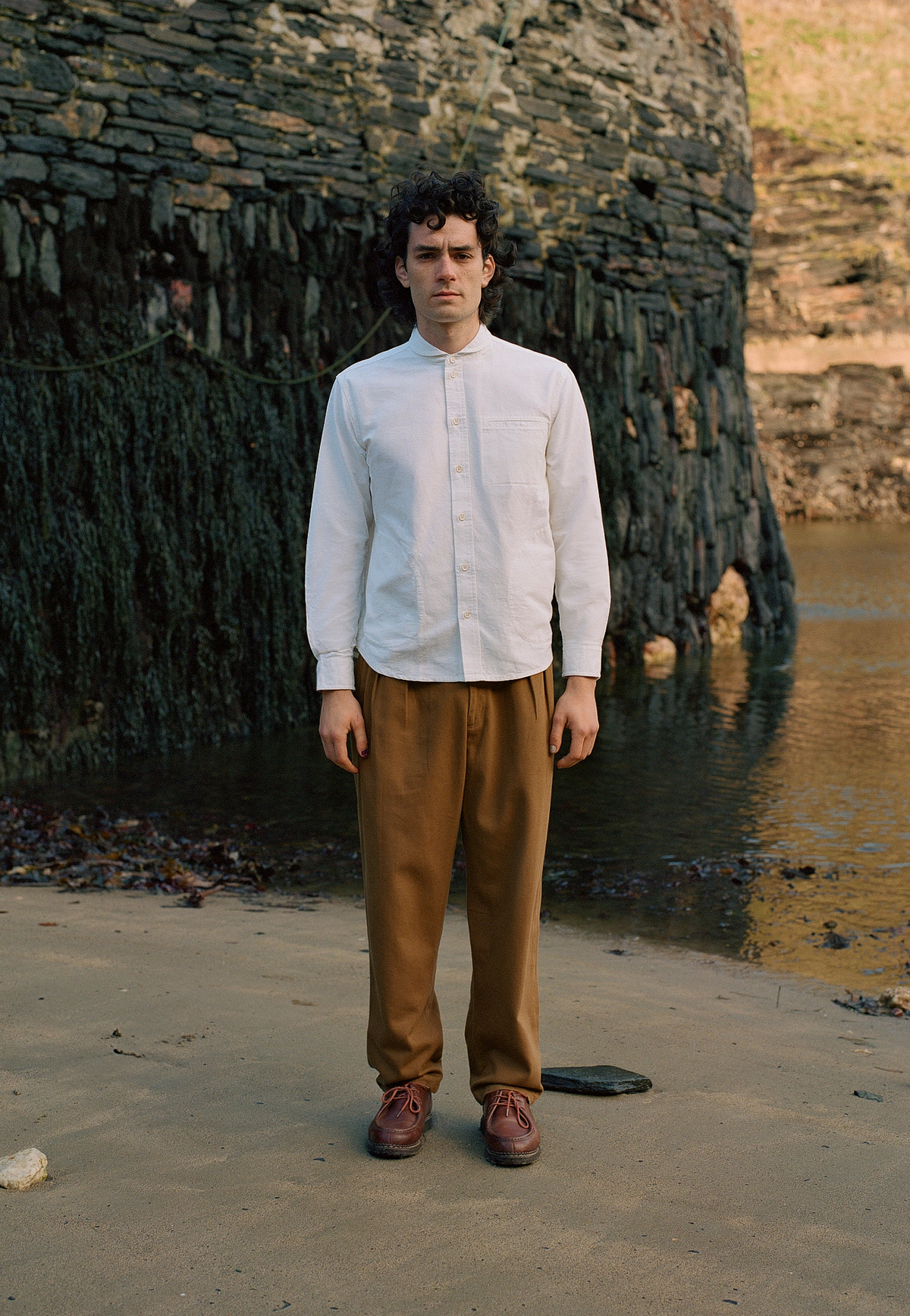 Westow Cinchback Trousers, Cotton Twill, Caramel – Tenter Studio Ltd.