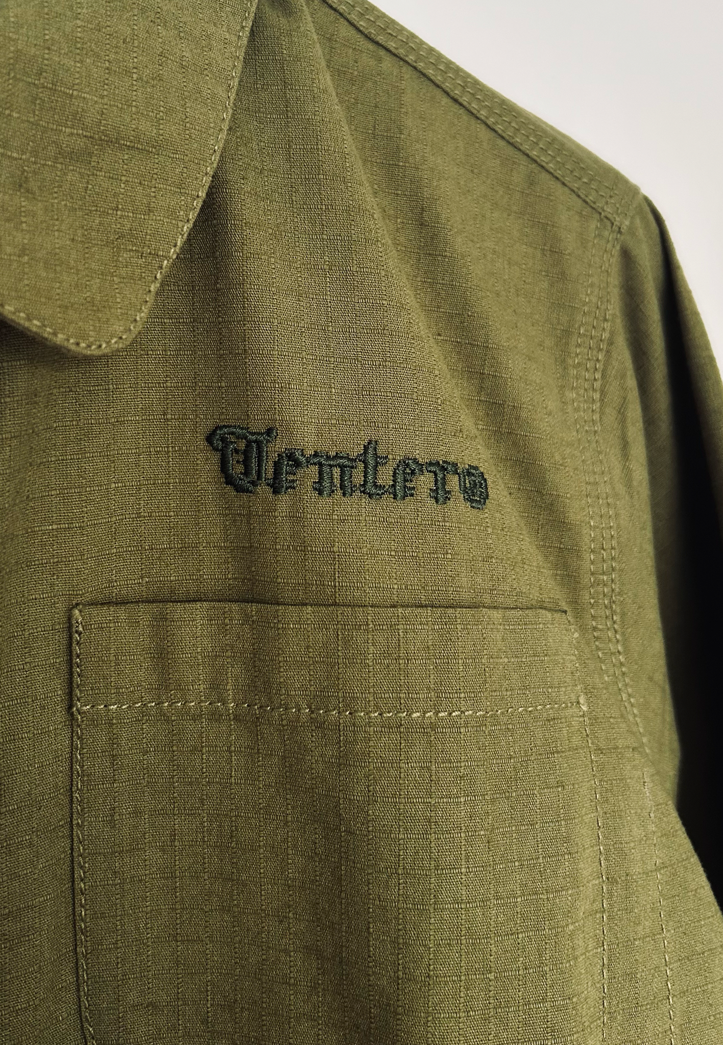 Deck Jacket, Ripstop Cotton, Moss