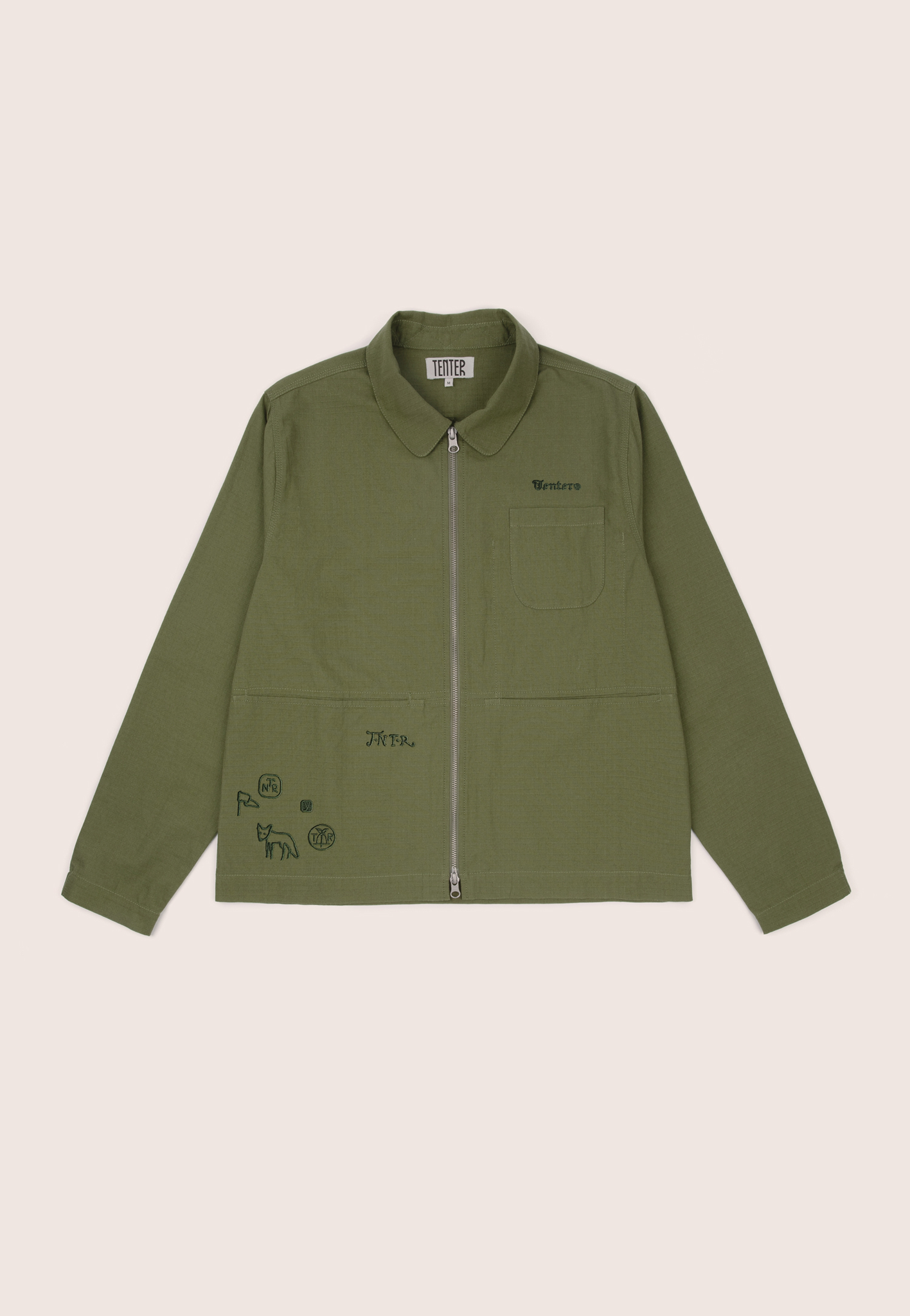 Deck Jacket, Ripstop Cotton, Moss