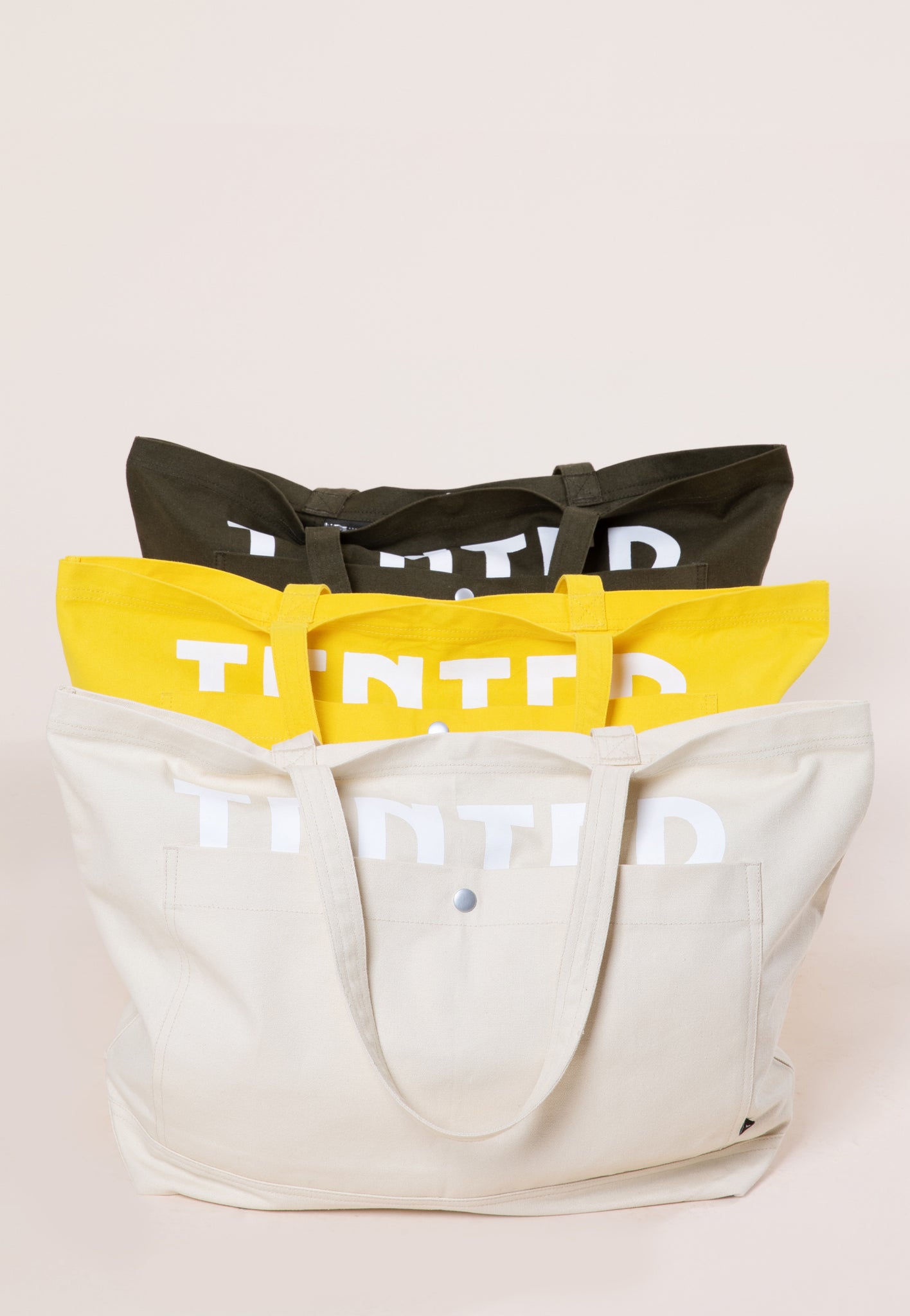 Market tote, Heavyweight Canvas, Yellow