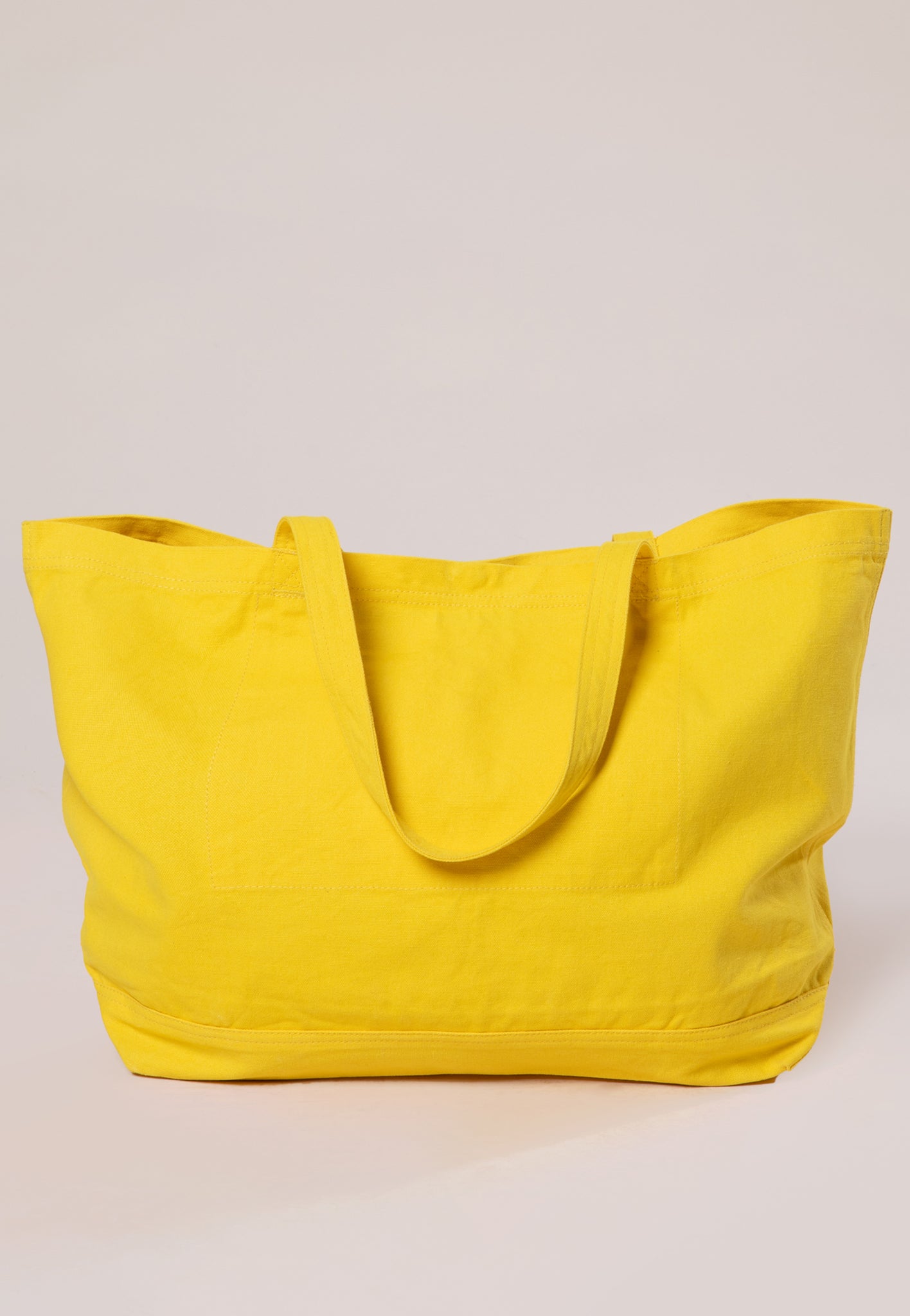 Market tote, Heavyweight Canvas, Yellow