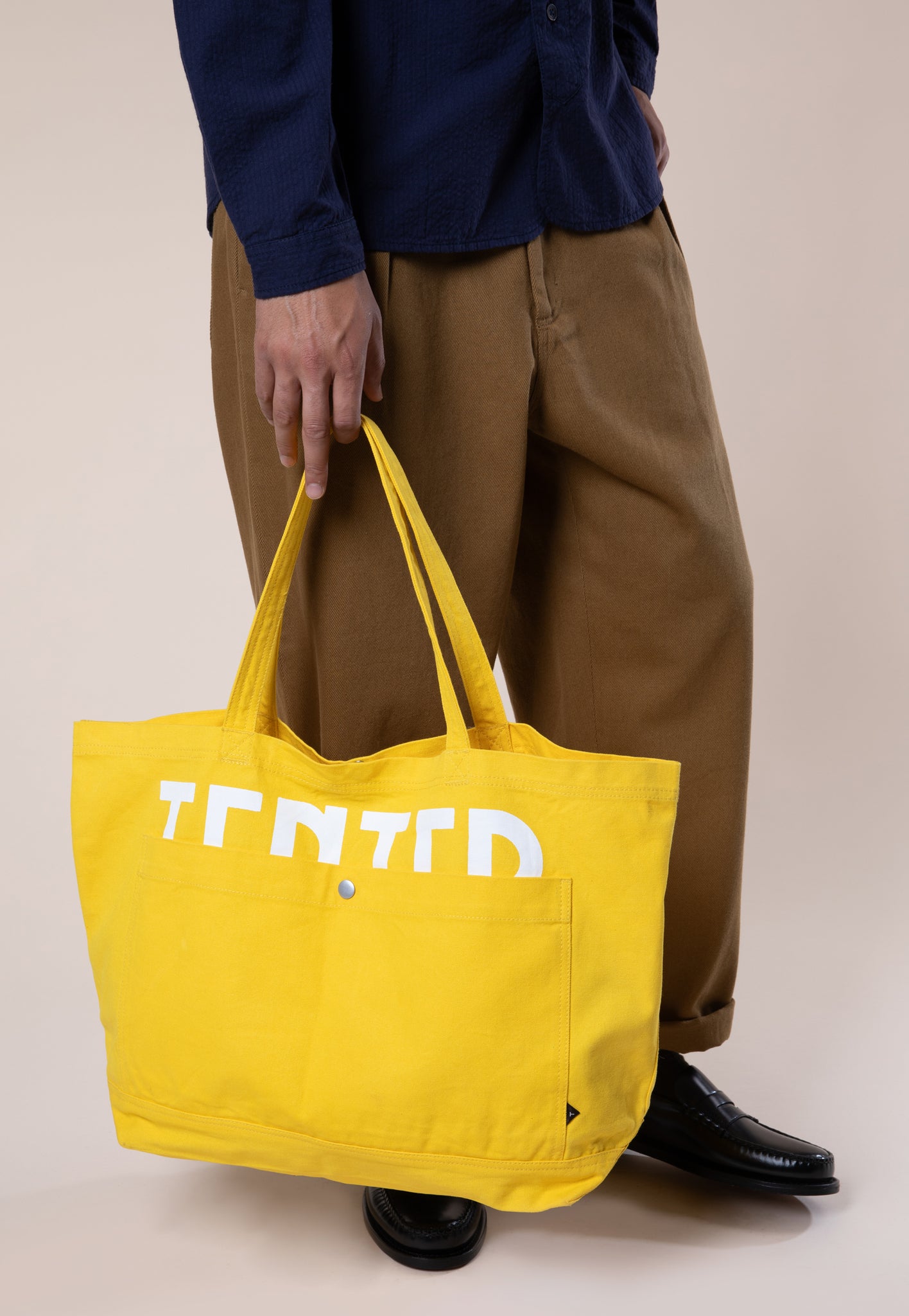 Market tote, Heavyweight Canvas, Yellow