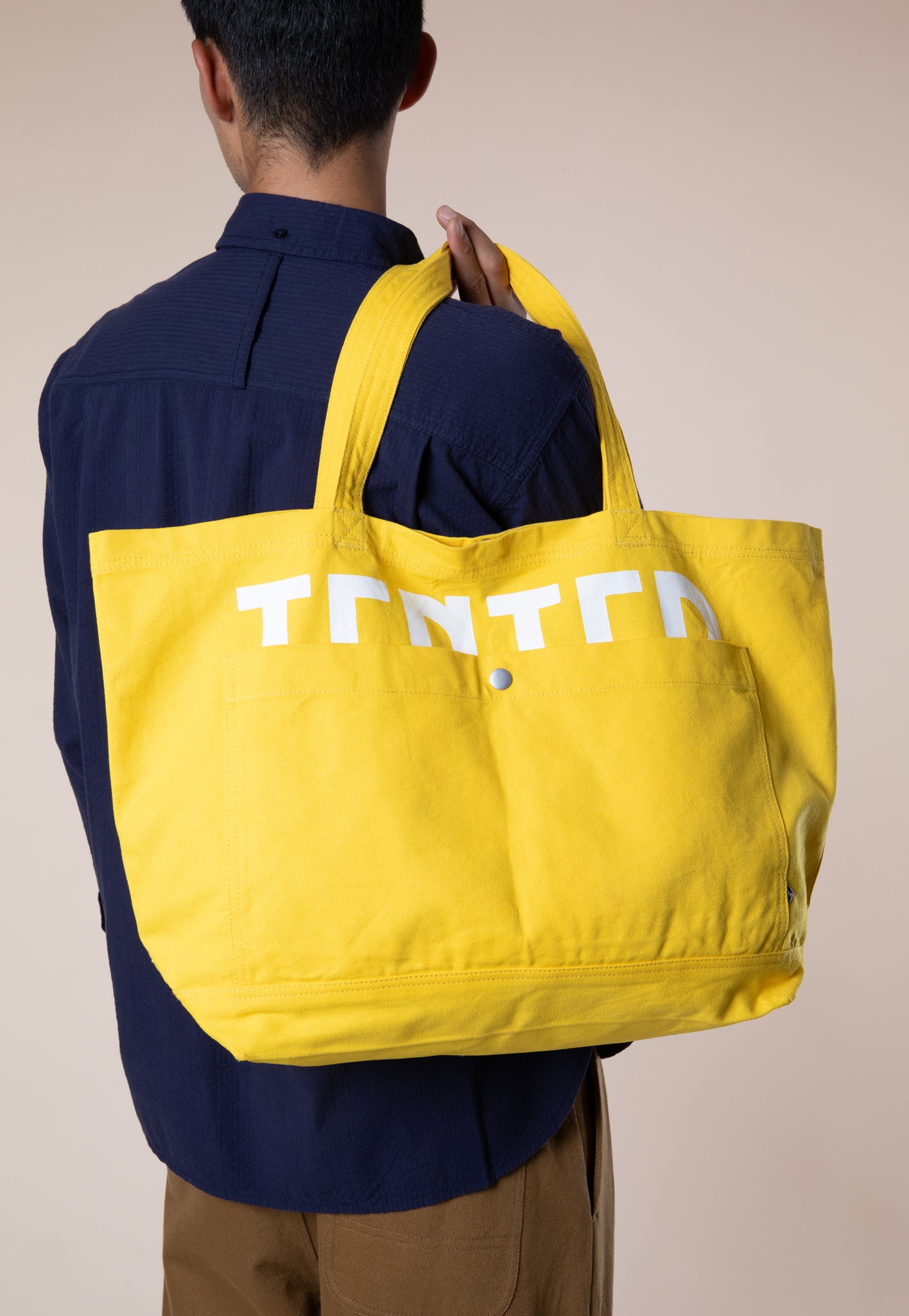 Market tote, Heavyweight Canvas, Yellow