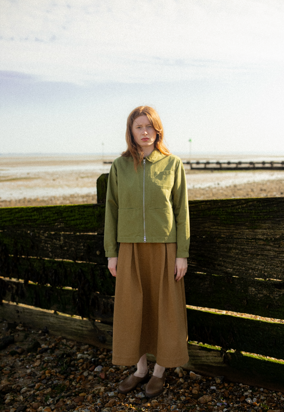 Deck Jacket, Ripstop Cotton, Moss